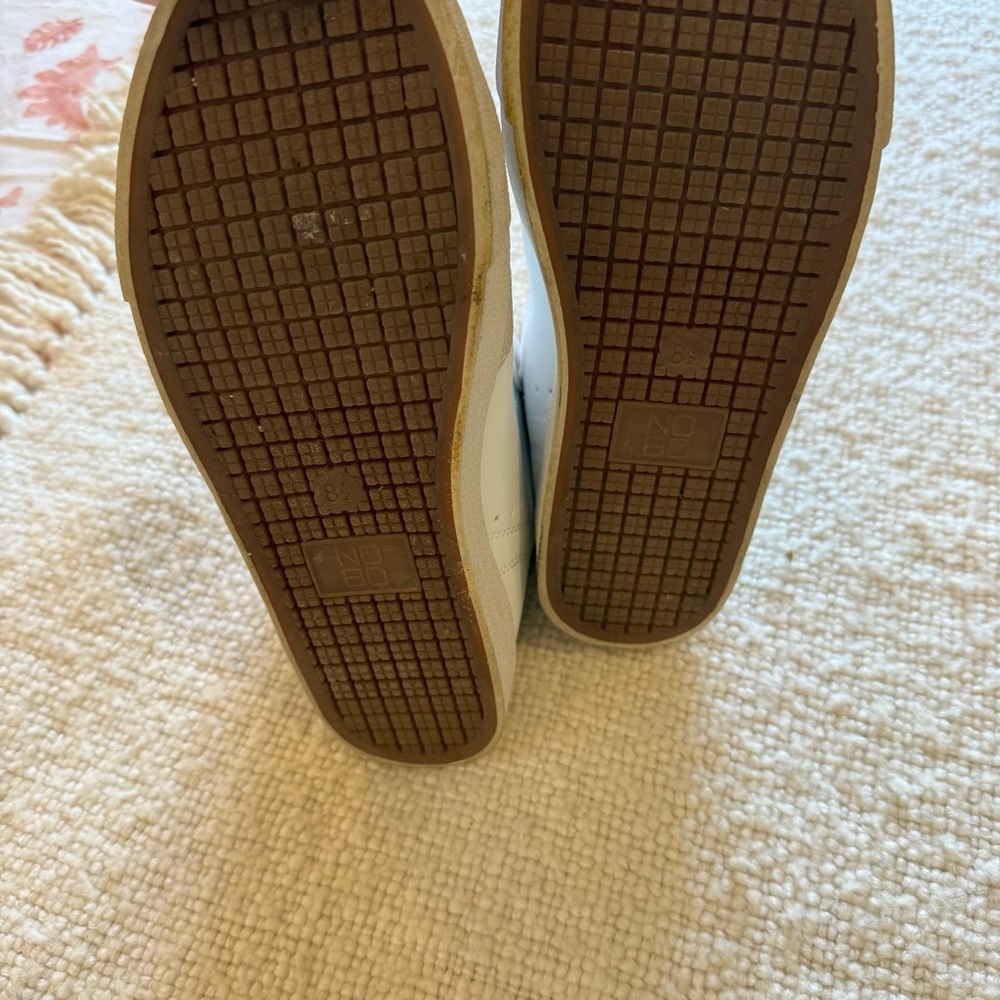 NOBO White High-Top Sneakers 8.5 - Picture 6 of 6
